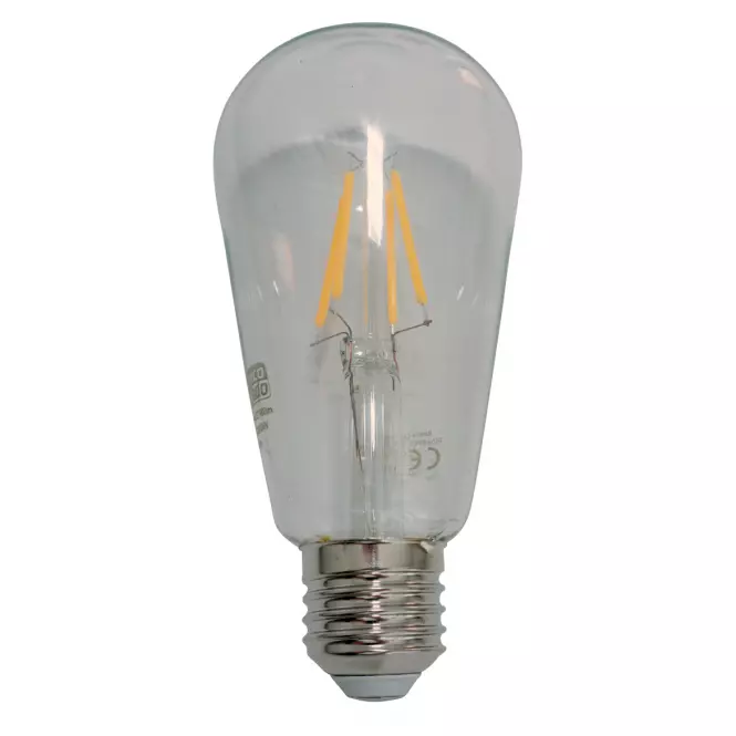 ŽIAROVKA FL ST64 4W / 480LM E27 230V 2700K ČISTÁ
