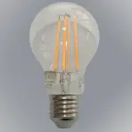 Žiarovka FL A60 9W/1100LM E27 230V 2700K CLEAR