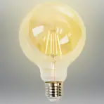 Žiarovka FL G95 4W/350LM E27 230V 2200K GOLD
