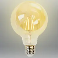Žiarovka FL G95 4W/350LM E27 230V 2200K GOLD