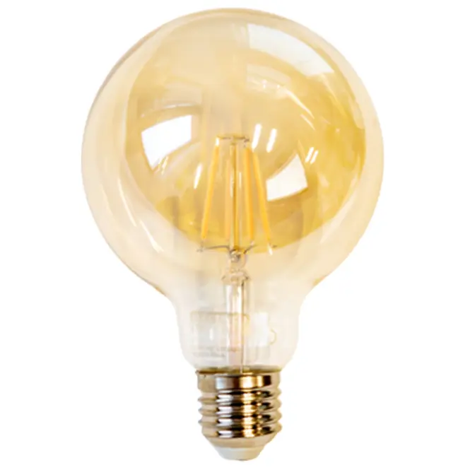 Žiarovka FL G95 4W/350LM E27 230V 2200K GOLD