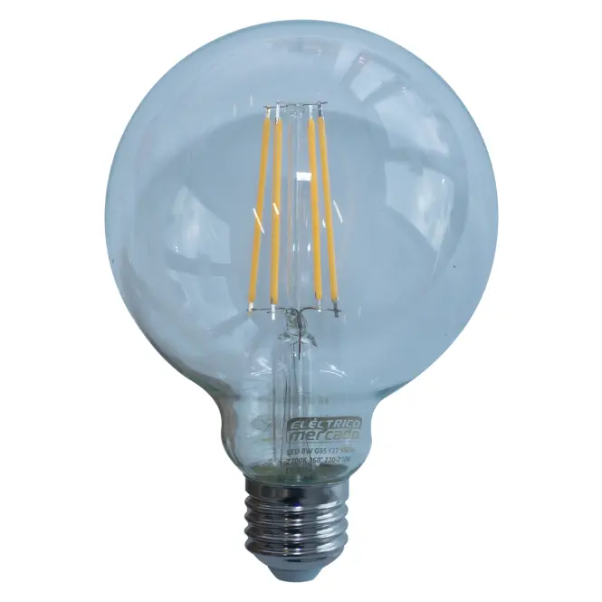 Žiarovka FL G95 8W/1055LM E27 230V 2700K CLEA,2