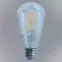 Žiarovka FL ST64 8W/1055LM E27 230V 2700K CLEAR