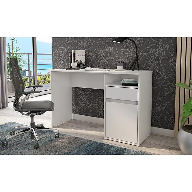 Písací stôl Sara 120x50x76 Biely 637149,4
