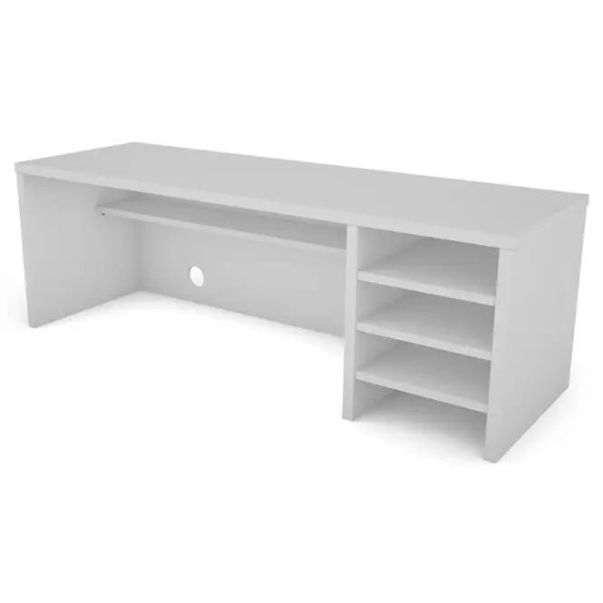 Nadstavec na  písací   stôl Torino 119x39,5x40 cm  biely 642668,3