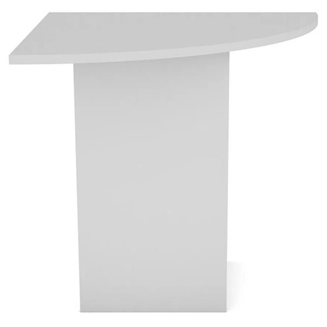 Konektor na rohový stôl Torino 80x80x75 Biely 642666