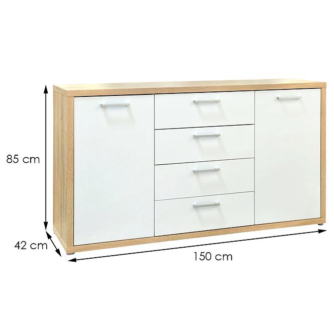 Komoda Vogue 150x42x85 16130