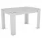Rozkladací stôl Inter 120/160x80cmBiely 618509
