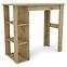 Barový stôl Vistig 120x58x108cm Dub 654774