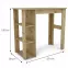 Barový stôl Vistig 120x58x108cm Dub 654774,2