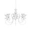 Lampa Gloria-5 E27x5 310392 LW5,3