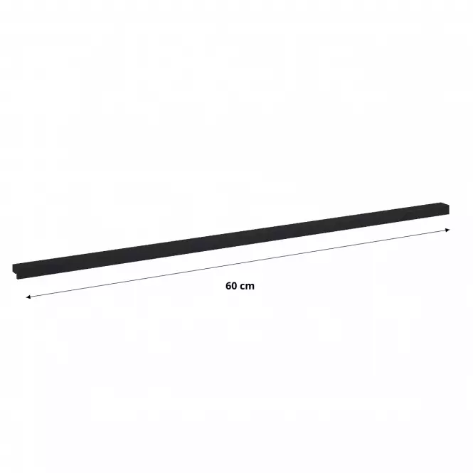 Úchyt Royal Čierny Matt 60 cm 1 Ks