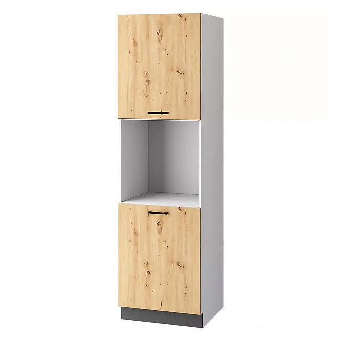 Kuchynská skrinka Clara D60pk 2133 P/L šedý grafit/Artisan