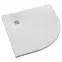 Rohová vanička Kalait White Stone 90x90x3,5 R55 3.3104/B/ST-M2