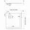 Sprchová vanička Kalait Cement Stone 90x90x3,5 3.3101/CT/ST-M2,2