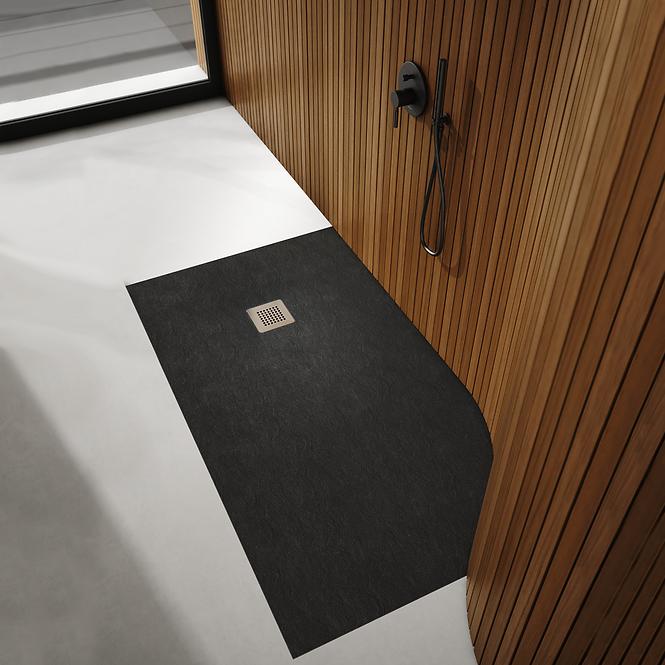 Sprchová vanička Kalait Black Stone 80x80x3,5 3.3100/C/ST-M2