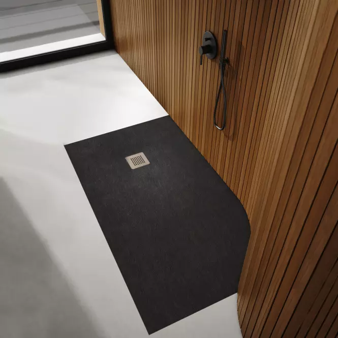 Sprchová vanička Kalait Black Stone 90x90x3,5 3.3101/C/ST-M2