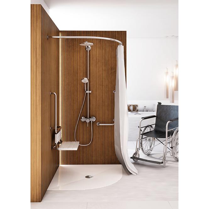 Rohová vanička De Luxe 90x90x3,5 R55 3.041