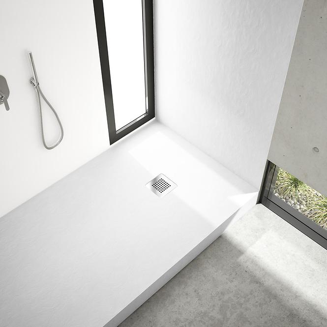 Sprchová vanička New Horizons White Stone 80x80x12 3.3300/B/ST-M2
