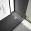 Sprchová vanička New Horizons Black Stone 100x120x12 3.3325/C/ST-M2,5