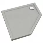 Päťuholníková vanička Caspar New Cement Stone 90x90x5 - 3.2398/CT/ST