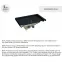 Sprchová vanička Caspar New Black Stone 80x100x4,5 3.2336/C/St,3