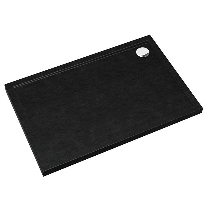 Sprchová vanička Caspar New Black Stone 90x120x4,5 3.2347/C/St