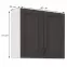 Kuchynská skrinka STILO grafit mat/biely 80g-72 2f,2