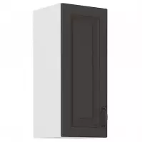 Kuchynská skrinka STILO grafit mat/biely 30g-72 1f