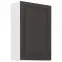Kuchynská skrinka STILO grafit mat/biely 60g-90 1f