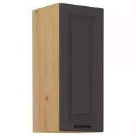 Kuchynská skrinka STILO grafit mat/artisan 40g-90 1f