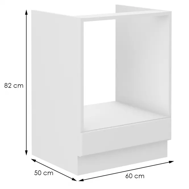 Kuchynská skrinka STILO biely mat/biely 60dg bb,2