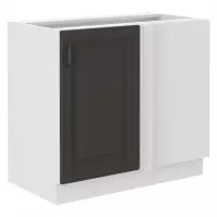 Kuchynská skrinka STILO grafit mat/biely 105 nd 1f bb