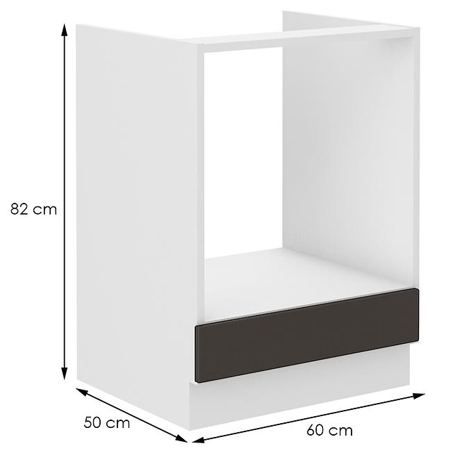 Kuchynská skrinka STILO grafit mat/biely 60dg bb