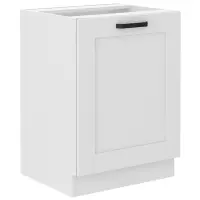 Kuchynská skrinka LUNA biely mat/biely  60d 1f bb
