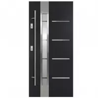 Dvere vchodové Luna S68 2ZA 90L antracit antaba 160