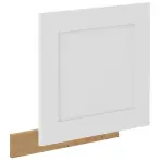 Dvierka na umývačku LUNA biely mat/artisan  Dvierka zm 570x596