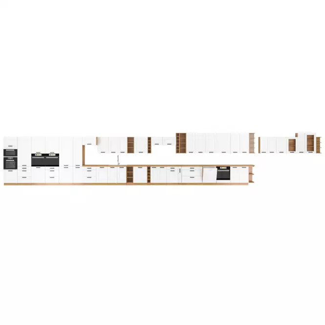 Dvierka na umývačku LUNA biely mat/artisan  Dvierka zm 713x446