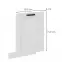 Dvierka na umývačku LUNA biely mat/biely  Dvierka zm 713x596,2