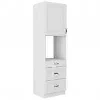 Kuchynská skrinka STILO biela mat/biela 60dps-210 3s 1f
