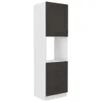 Kuchynská skrinka STILO grafit mat/biela 60dps-210 3s 1f