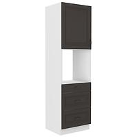 Kuchynská skrinka STILO grafit mat/biela 60dps-210 3s 1f