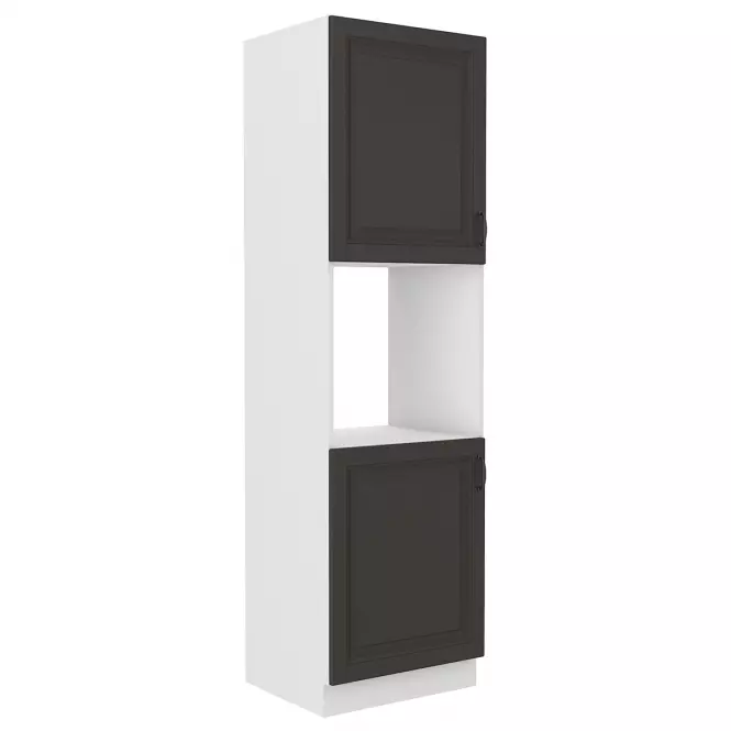 Kuchynská skrinka STILO grafit mat/biela 60dp-210 2f