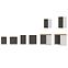 Kuchynská skrinka STILO grafit mat/biela 60dp-210 2f,4