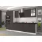 Kuchynská skrinka STILO grafit mat/biela 60dp-210 2f,5