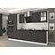 Kuchynská skrinka STILO grafit mat/biela 60dp-210 2f,5