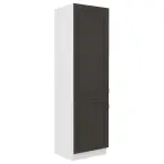 Kuchynská skrinka STILO grafit mat/biela 60lo-210 2f