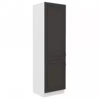 Kuchynská skrinka STILO grafit mat/biela 60dk-210 2f
