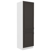 Kuchynská skrinka STILO grafit mat/biela 60dk-210 2f