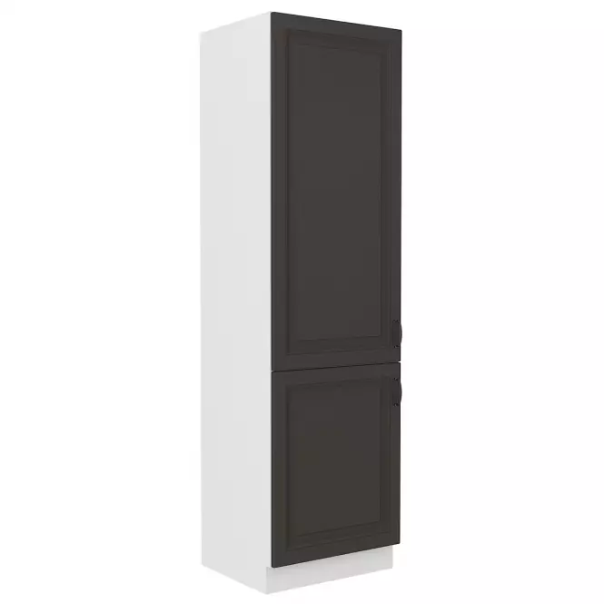 Kuchynská skrinka STILO grafit mat/biela 60dk-210 2f